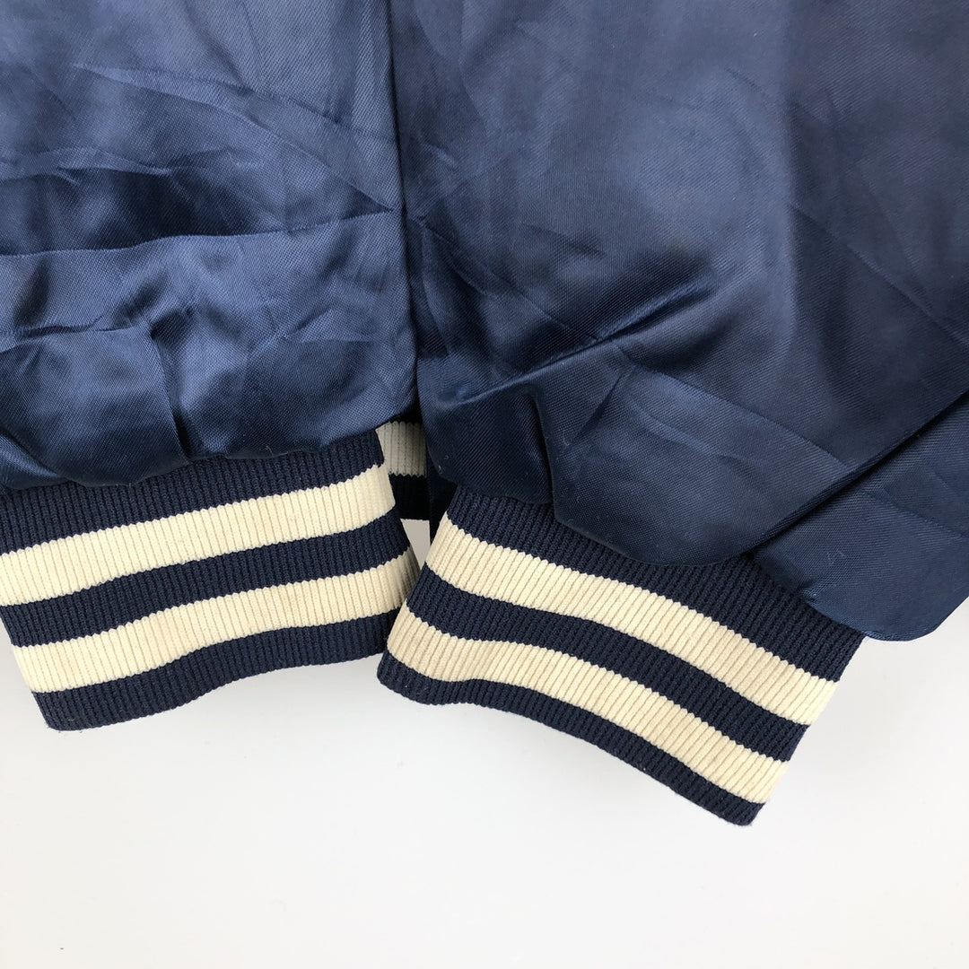 1980'S Felco MLB New York Yankees Nylon Varsity Jacket, Men's Size L unclear navy blue type Vintage Second Hand