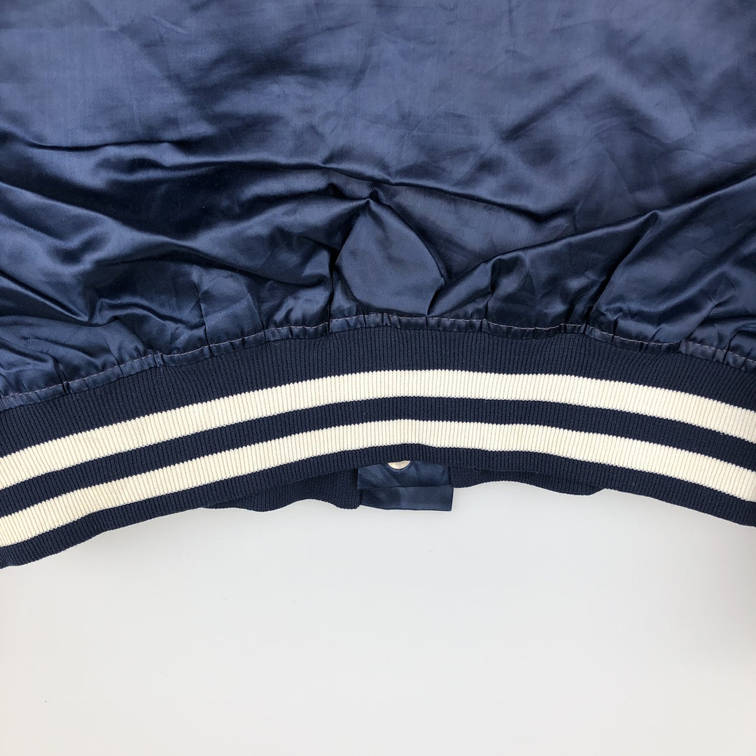 1980'S Felco MLB New York Yankees Nylon Varsity Jacket, Men's Size L unclear navy blue type Vintage Second Hand