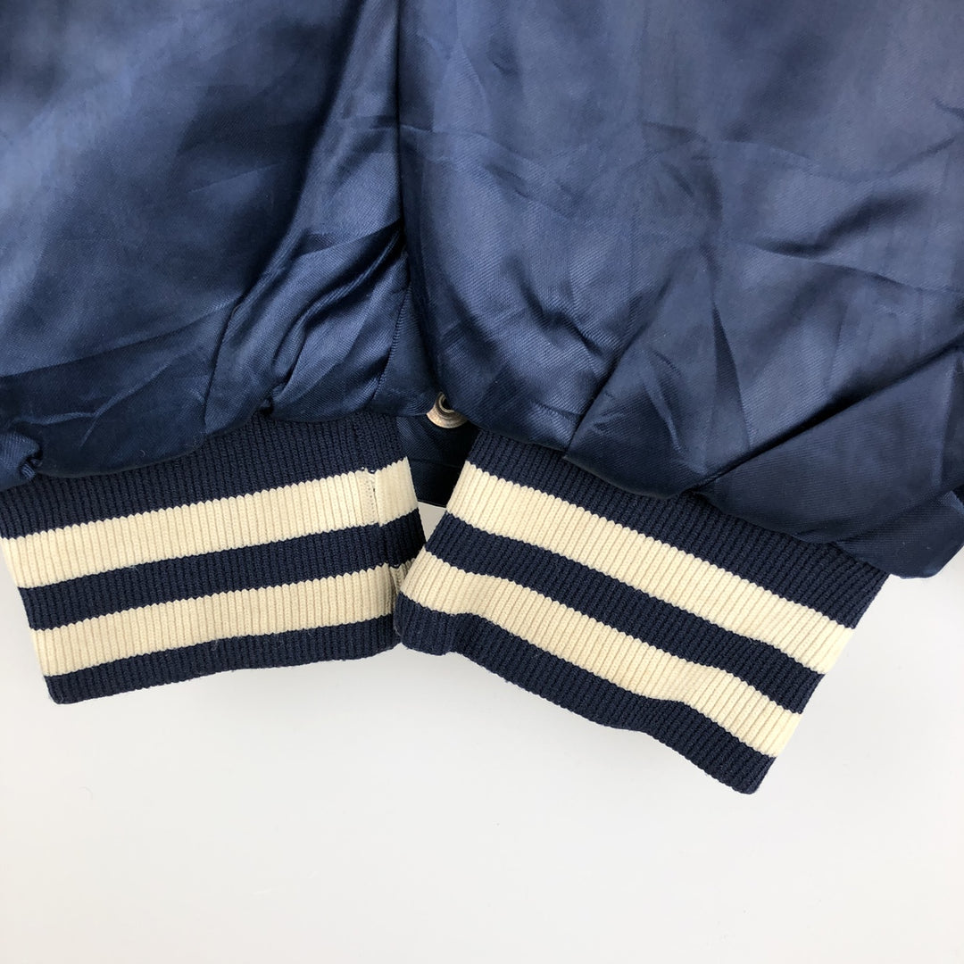 1980'S Felco MLB New York Yankees Nylon Varsity Jacket, Men's Size L unclear navy blue type Vintage Second Hand