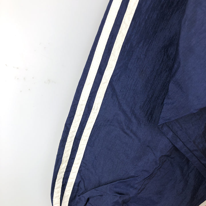 Vintage 80s-90'S Adidas 3-Striped Nylon Jacket, Men's Size XL Nylon ivory Vintage Second Hand