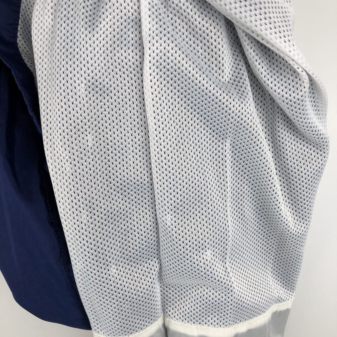 90s-00'S Adidas windbreaker, men's size M polyester Navy blue Vintage Second Hand