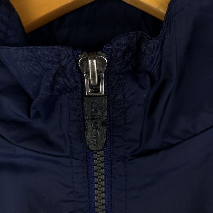 90s-00'S Adidas 3-Striped Nylon Jacket, Men's XL Nylon navy blue type Vintage Second Hand