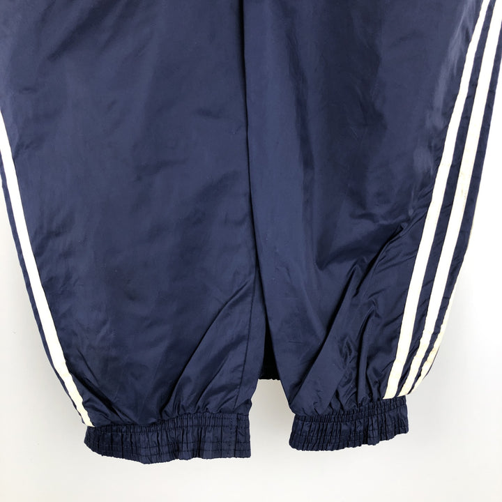 90s-00'S Adidas 3-Striped Nylon Jacket, Men's XL Nylon navy blue type Vintage Second Hand