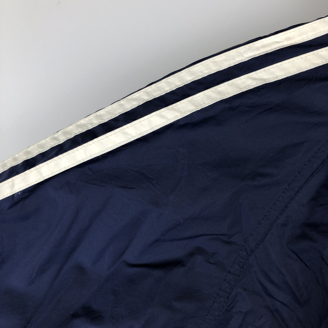 90s-00'S Adidas 3-Striped Nylon Jacket, Men's XL Nylon navy blue type Vintage Second Hand