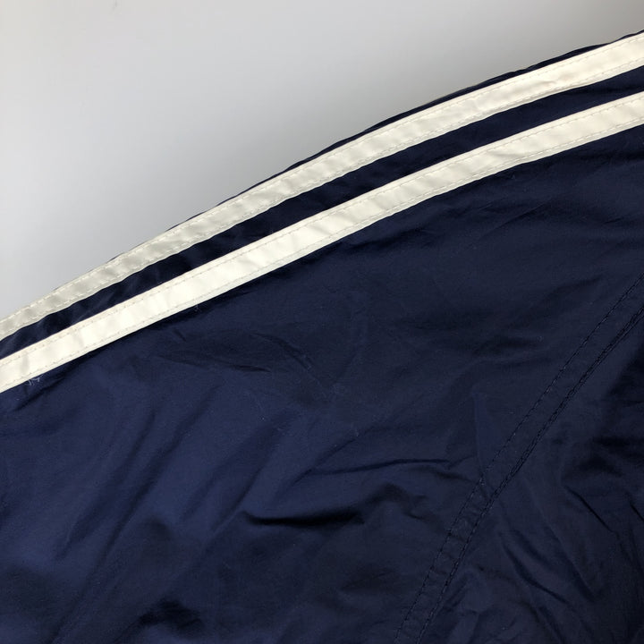 90s-00'S Adidas 3-Striped Nylon Jacket, Men's XL Nylon navy blue type Vintage Second Hand