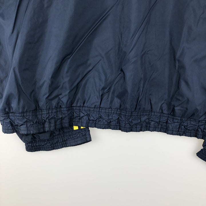90s-00'S Adidas 3-Striped Nylon Jacket, Men's XL Nylon navy blue type Vintage Second Hand