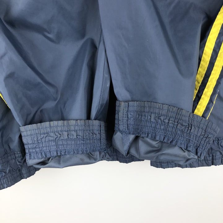 90s-00'S Adidas 3-Striped Nylon Jacket, Men's XL Nylon navy blue type Vintage Second Hand