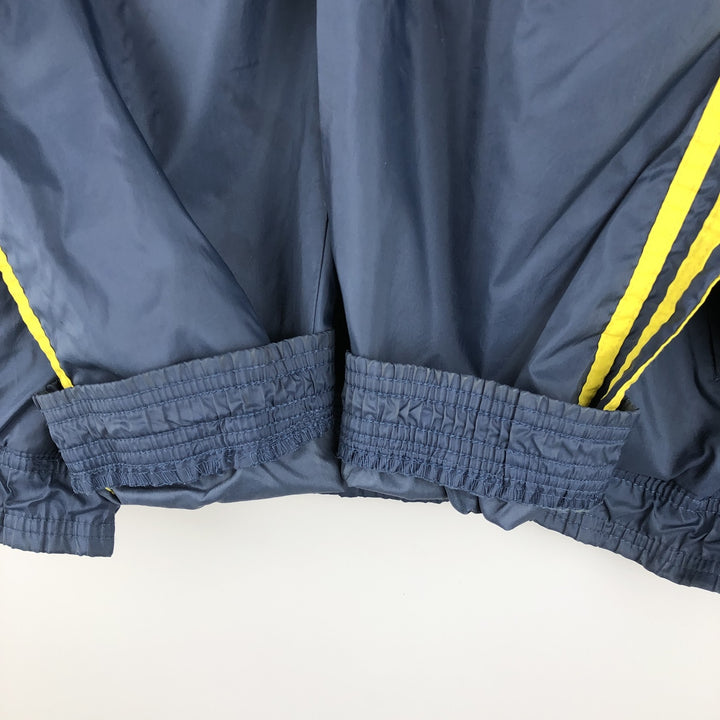 90s-00'S Adidas 3-Striped Nylon Jacket, Men's XL Nylon navy blue type Vintage Second Hand