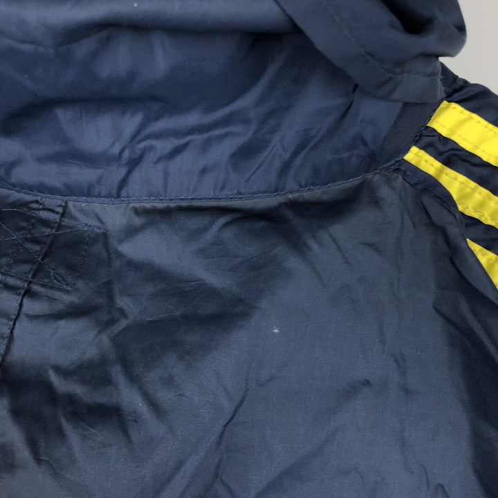 90s-00'S Adidas 3-Striped Nylon Jacket, Men's XL Nylon navy blue type Vintage Second Hand