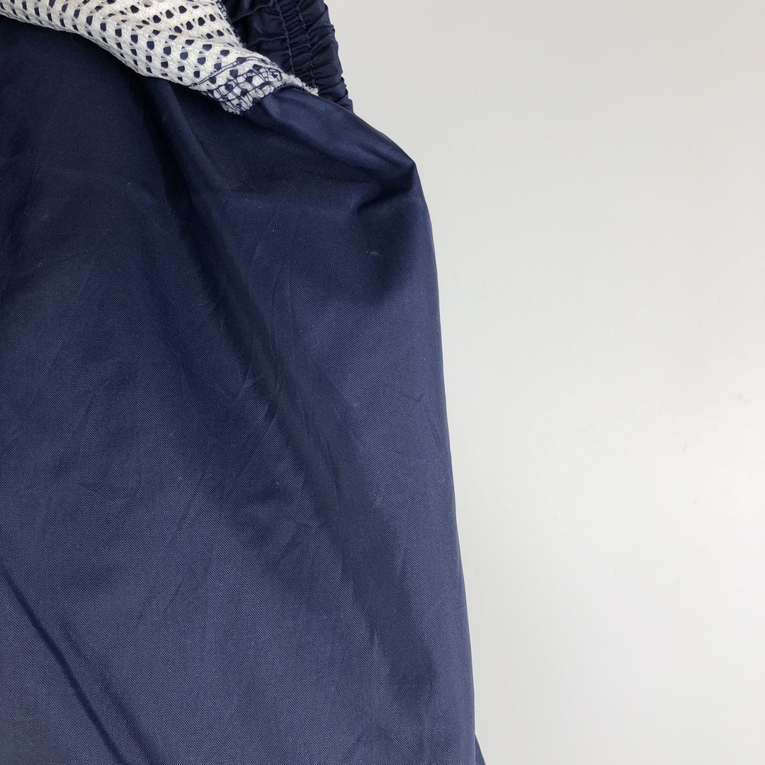 90s~00'S Adidas Back Logo Nylon Jacket Men's XL Nylon navy blue type Vintage Second Hand