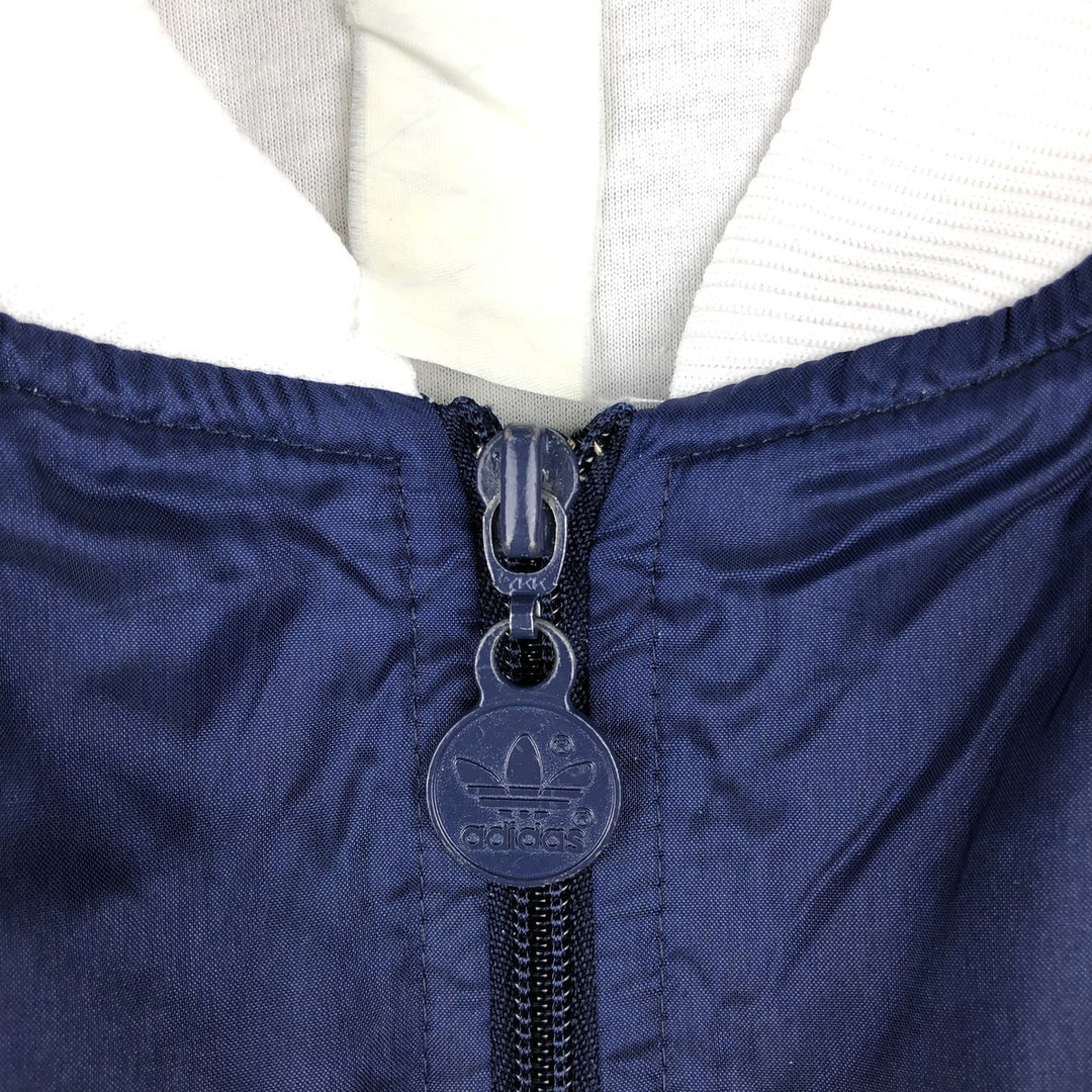 Vintage 1980'S Adidas Trefoil Logo Blouson, Men's XL unclear navy blue type Vintage Second Hand