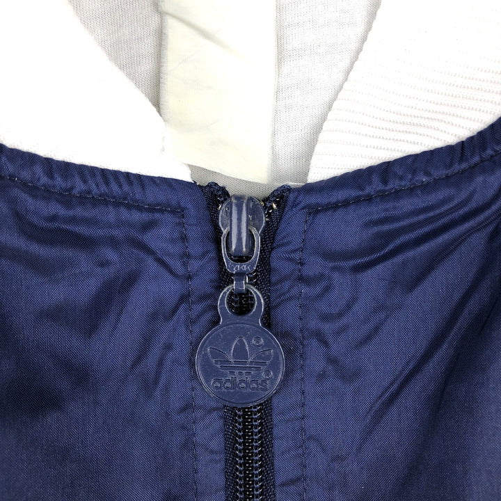 Vintage 1980'S Adidas Trefoil Logo Blouson, Men's XL unclear navy blue type Vintage Second Hand