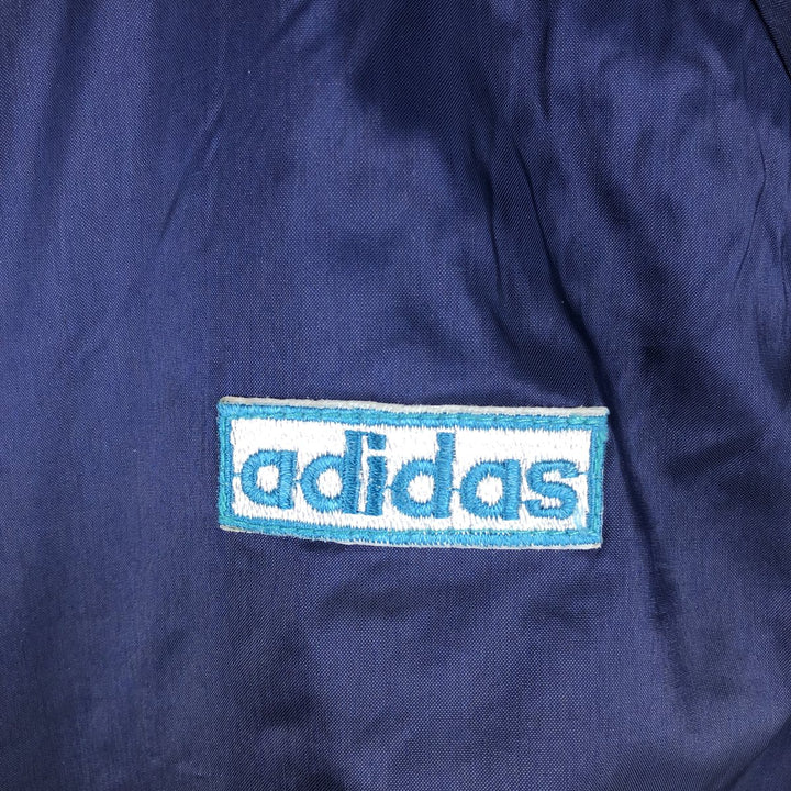 Vintage 1980'S Adidas Trefoil Logo Blouson, Men's XL unclear navy blue type Vintage Second Hand