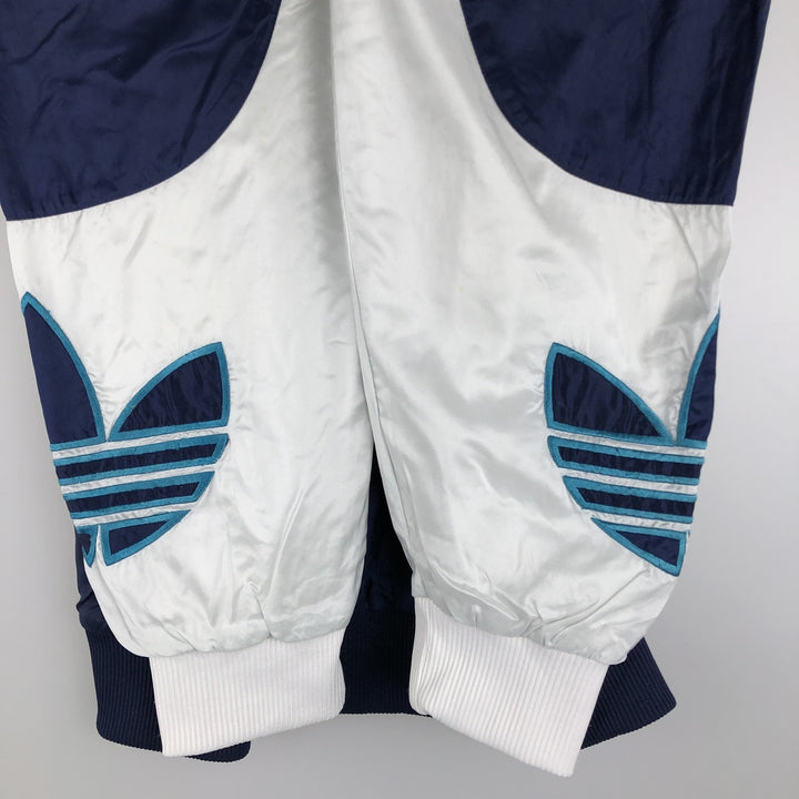 Vintage 1980'S Adidas Trefoil Logo Blouson, Men's XL unclear navy blue type Vintage Second Hand