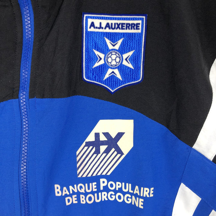 Vintage 90'S Adidas windbreaker, men's size M, full-zip, long sleeves polyester blue type Vintage Second Hand