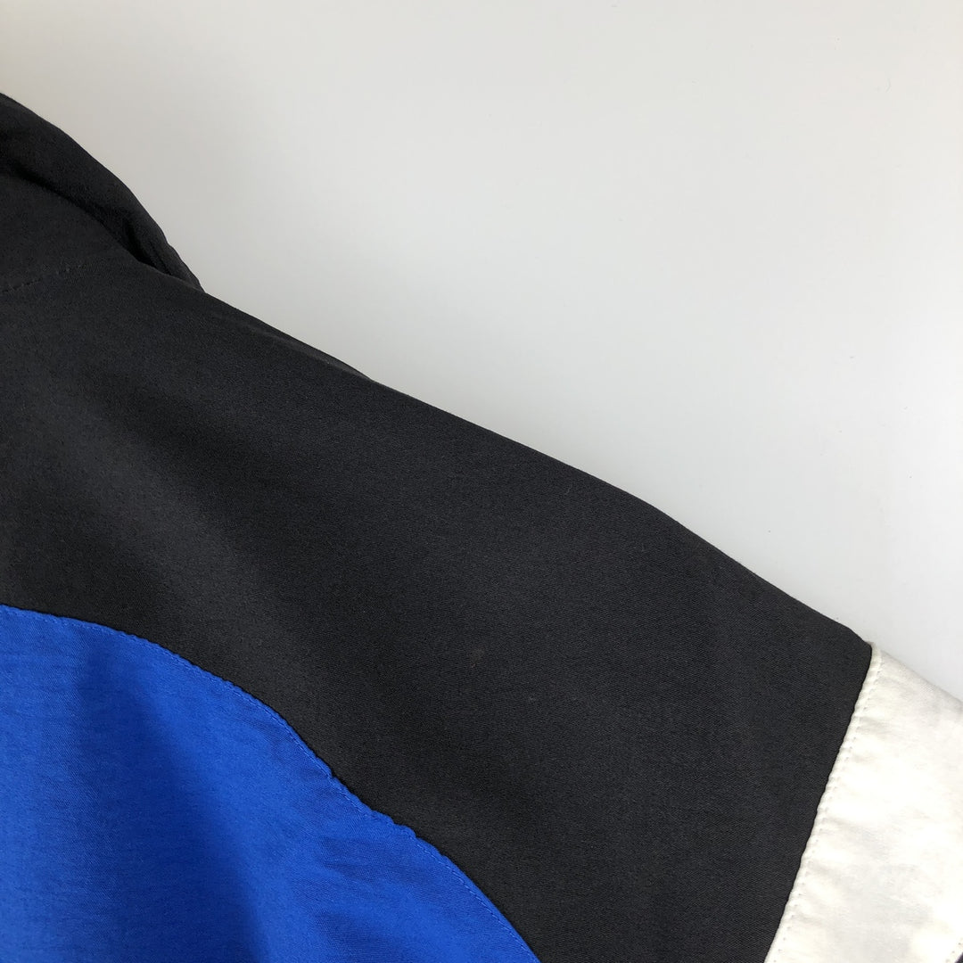 Vintage 90'S Adidas windbreaker, men's size M, full-zip, long sleeves polyester blue type Vintage Second Hand