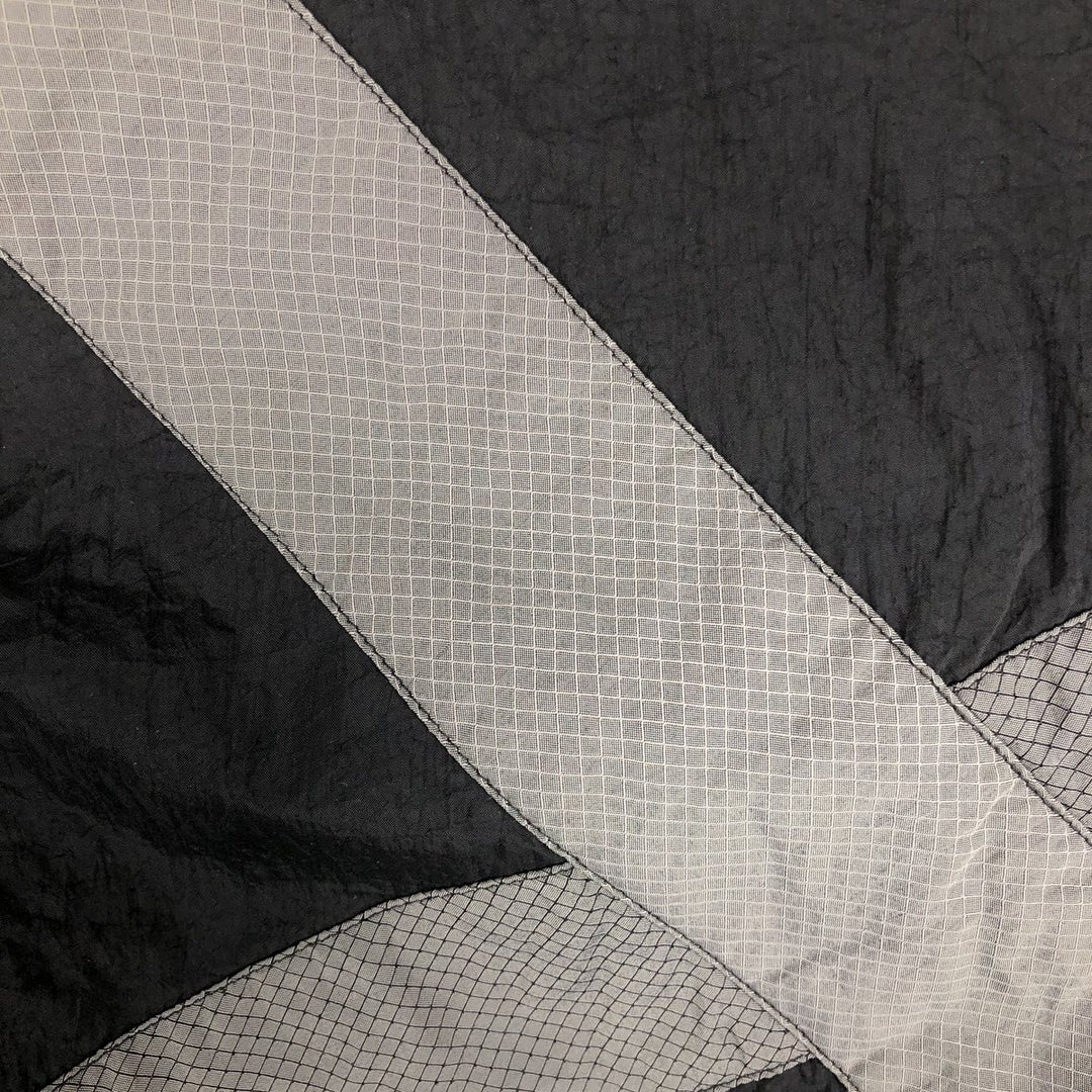 Vintage 1980'S Adidas Trefoil Logo Nylon Jacket, Men's Size Medium Nylon black type Vintage Second Hand