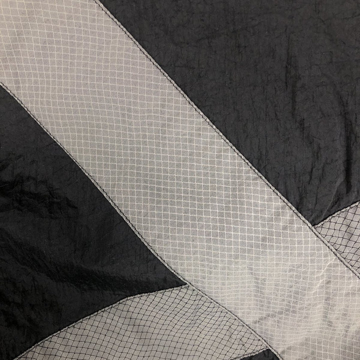 Vintage 1980'S Adidas Trefoil Logo Nylon Jacket, Men's Size Medium Nylon black type Vintage Second Hand