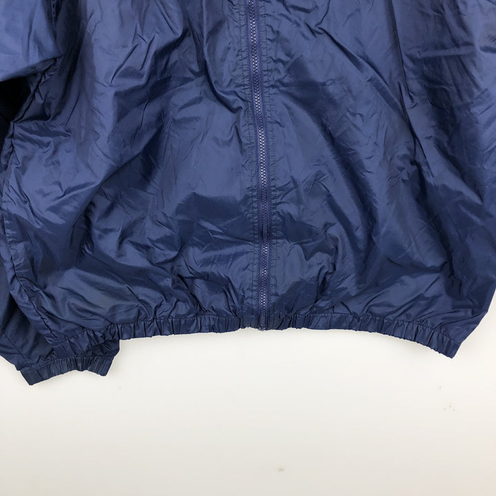 90s-00'S Adidas nylon jacket, men's size L Nylon navy blue type Vintage Second Hand