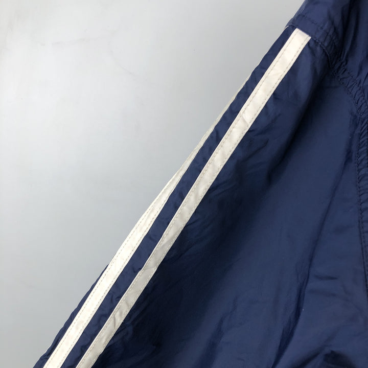 90s-00'S Adidas nylon jacket, men's size L Nylon navy blue type Vintage Second Hand