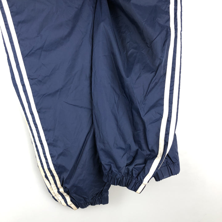 90s-00'S Adidas nylon jacket, men's size L Nylon navy blue type Vintage Second Hand