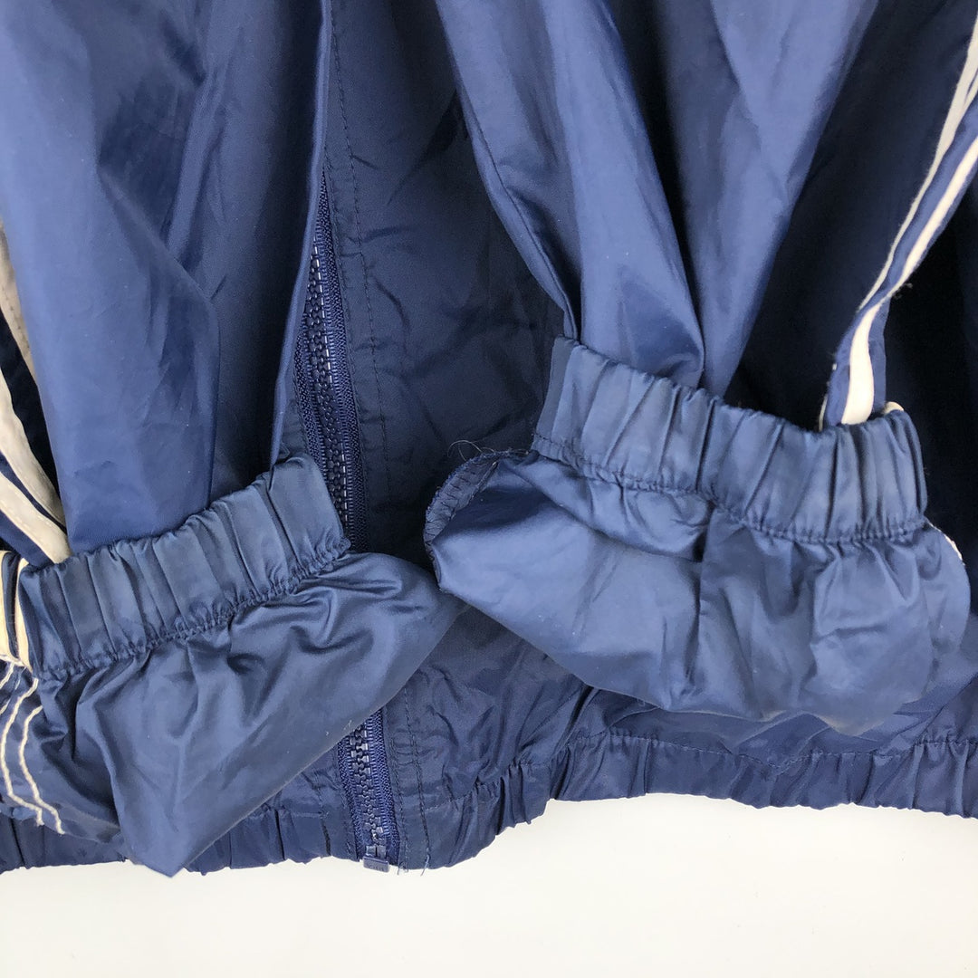 90s-00'S Adidas nylon jacket, men's size L Nylon navy blue type Vintage Second Hand