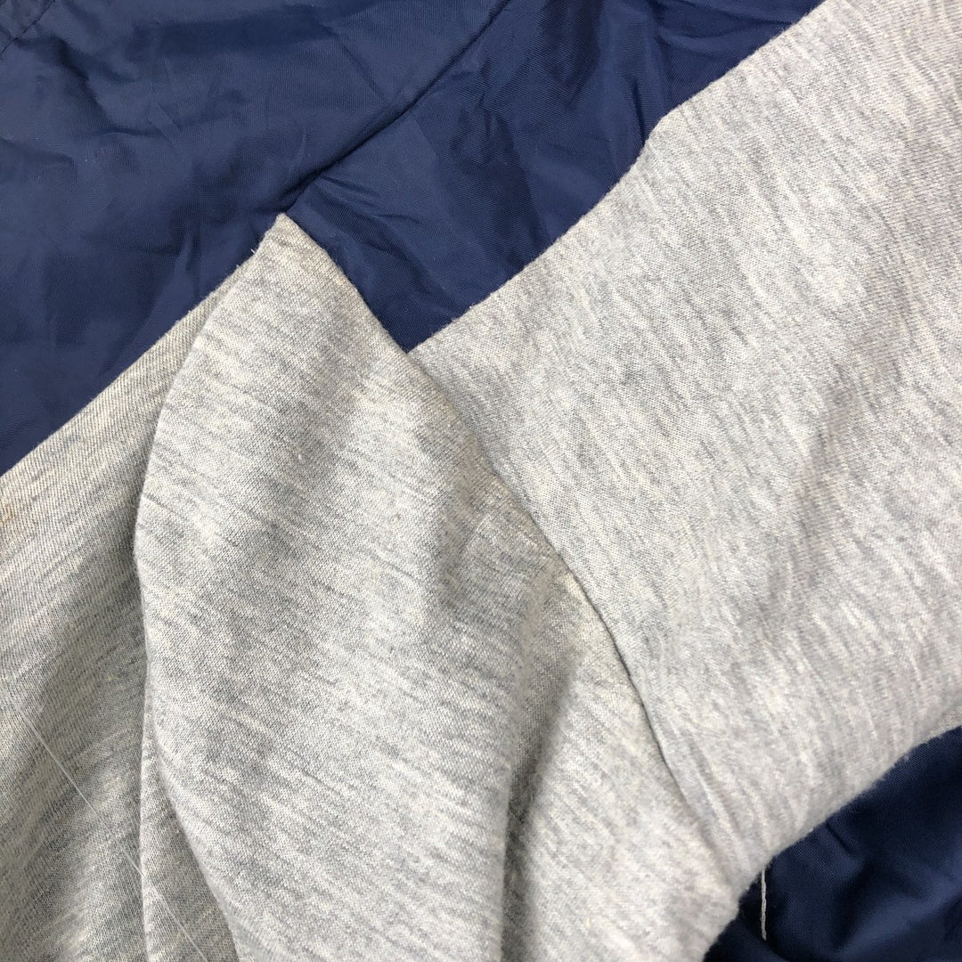 90s-00'S Adidas nylon jacket, men's size L Nylon navy blue type Vintage Second Hand