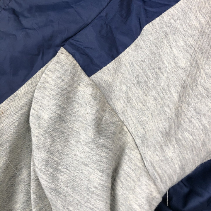 90s-00'S Adidas nylon jacket, men's size L Nylon navy blue type Vintage Second Hand