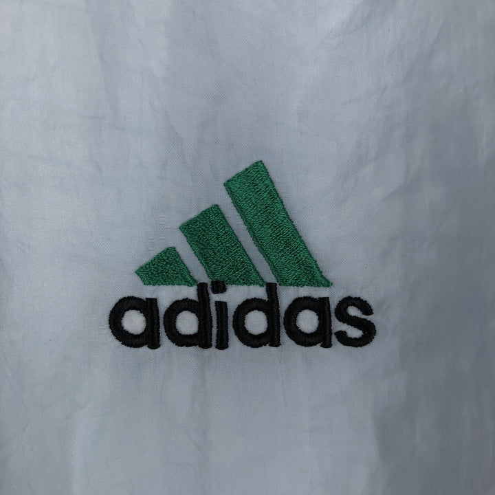 90s-00'S Adidas nylon jacket, men's size S Nylon Blue type light blue Vintage Second Hand