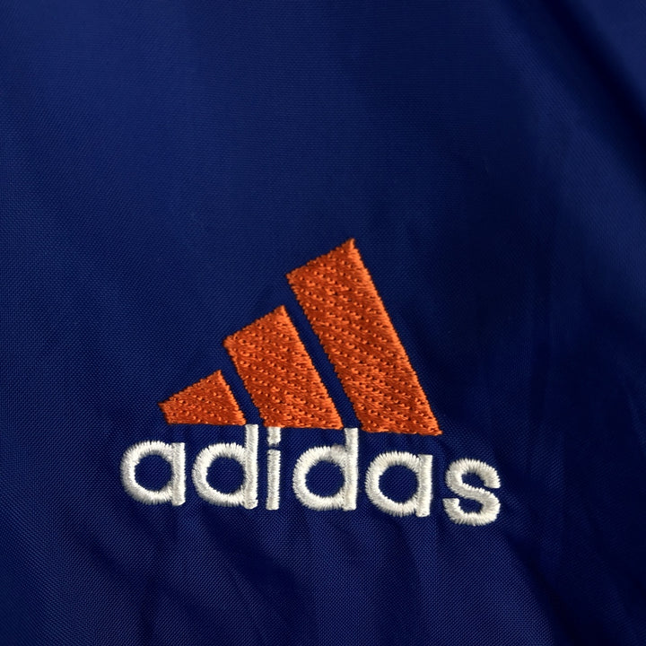 90s-00'S Adidas 3-Striped Nylon Jacket, Men's XL Nylon blue type Vintage Second Hand