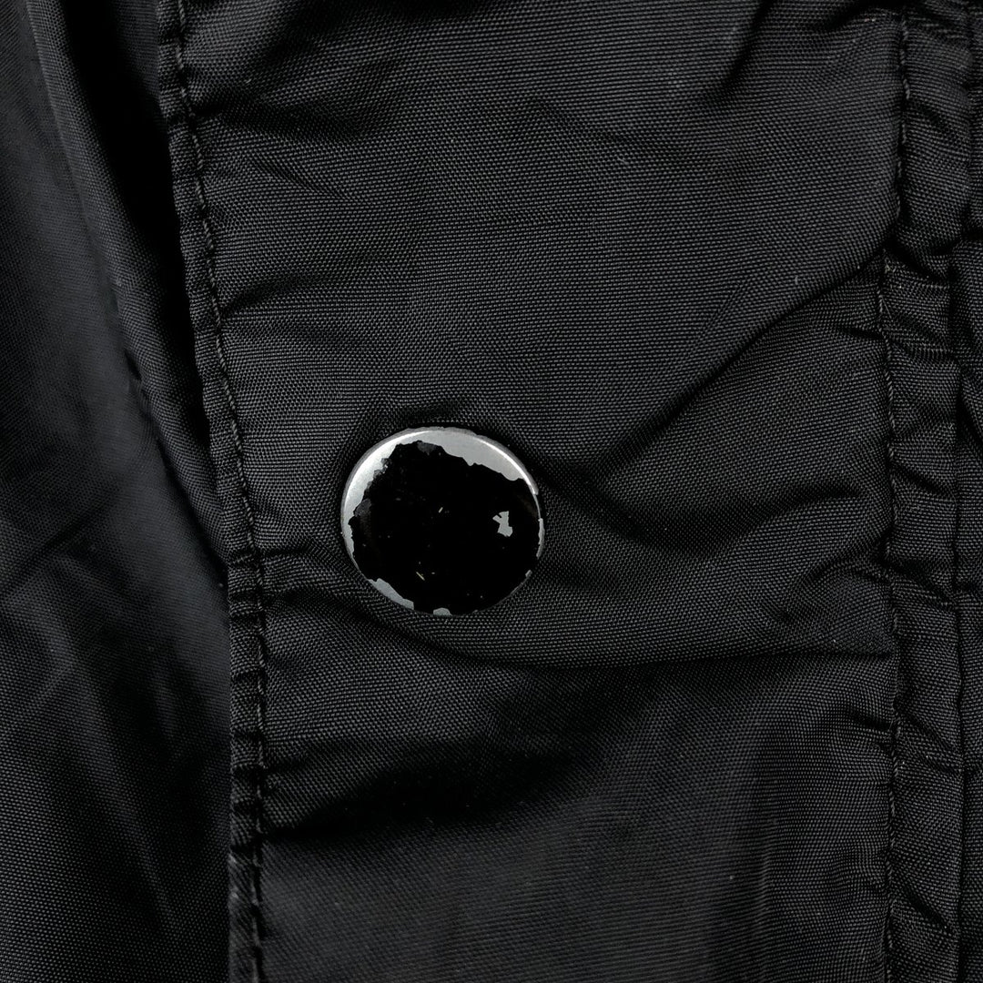 Stussy windbreaker, men's size L unclear black type Vintage Second Hand