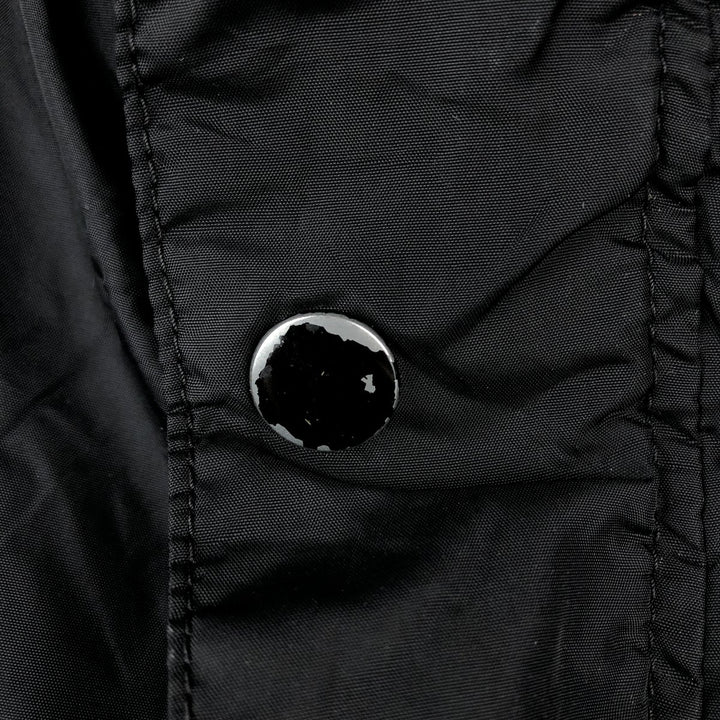 Stussy windbreaker, men's size L unclear black type Vintage Second Hand