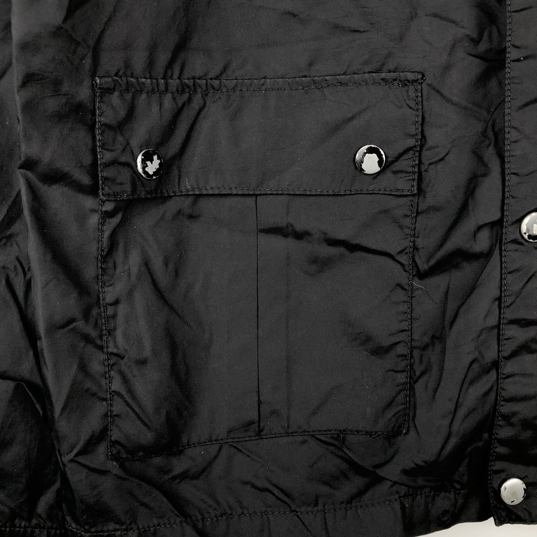 Stussy windbreaker, men's size L unclear black type Vintage Second Hand