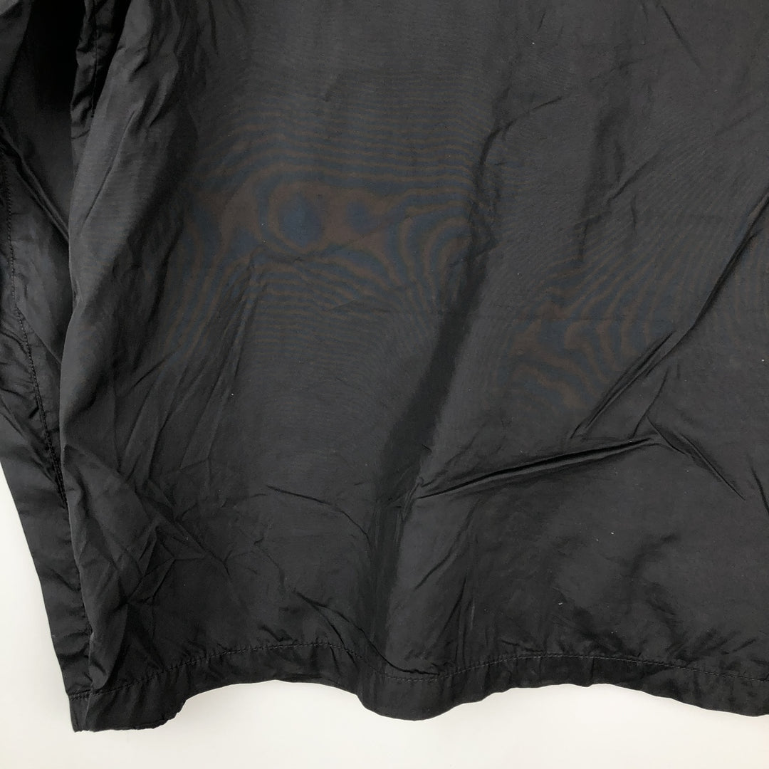 Stussy windbreaker, men's size L unclear black type Vintage Second Hand