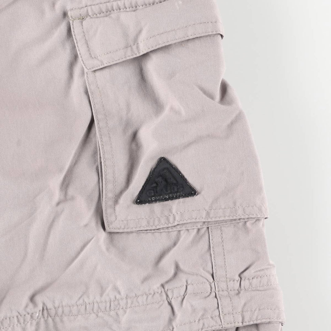 2000'S Adidas 2-Way Climbing Pants, Women's, Size L (W30) unclear gray type Vintage Second Hand