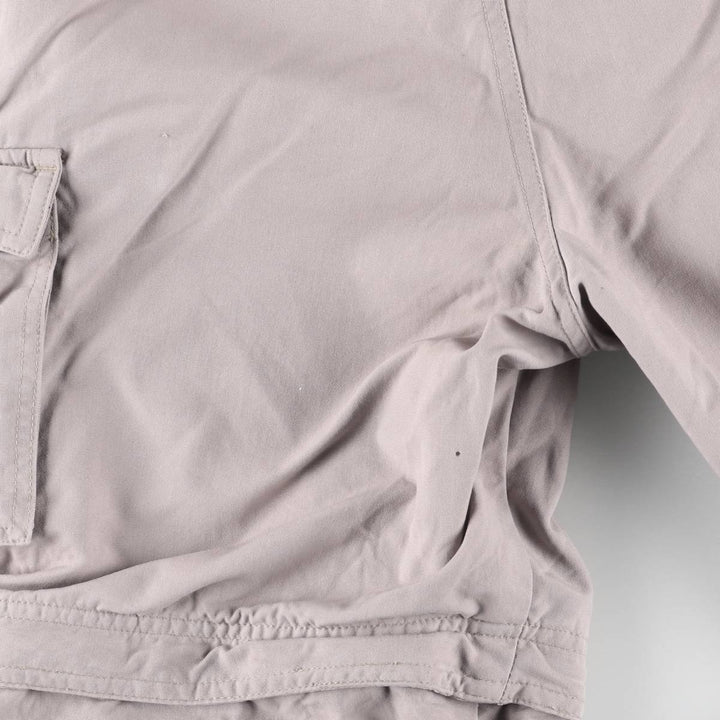 2000'S Adidas 2-Way Climbing Pants, Women's, Size L (W30) unclear gray type Vintage Second Hand
