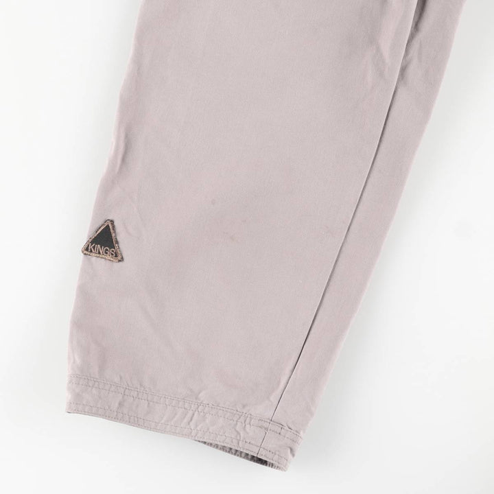 2000'S Adidas 2-Way Climbing Pants, Women's, Size L (W30) unclear gray type Vintage Second Hand