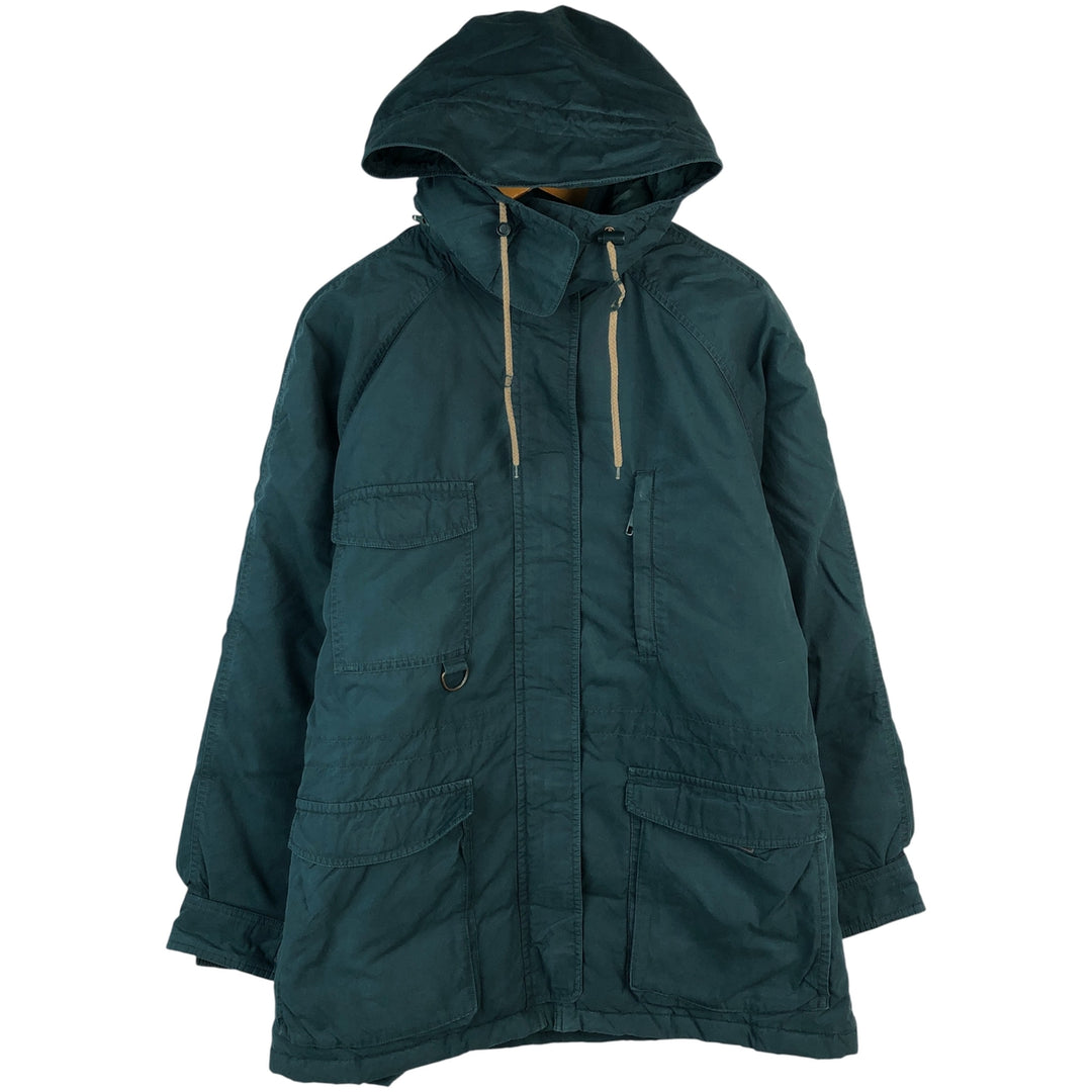 90'S Eddie Bauer SNOWLINE Goose Down Jacket, Women's, Size L polyester green type Vintage Second Hand