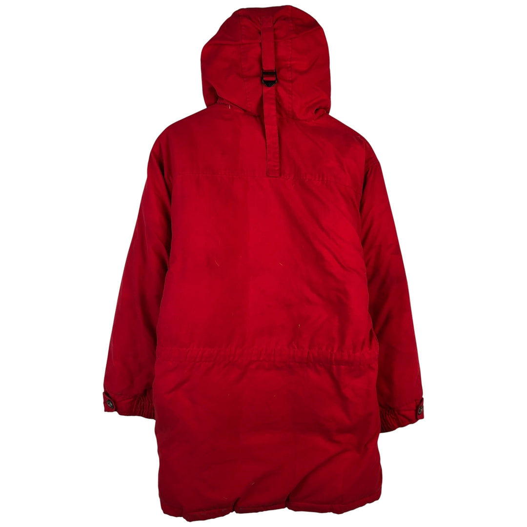 80s-90'S Eddie Bauer Premier Polar Parka, Black Tag, Goose Down Jacket, Women's, Size M polyester red type Vintage Second Hand