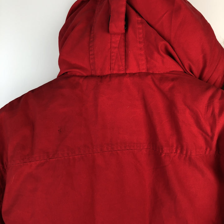 80s-90'S Eddie Bauer Premier Polar Parka, Black Tag, Goose Down Jacket, Women's, Size M polyester red type Vintage Second Hand
