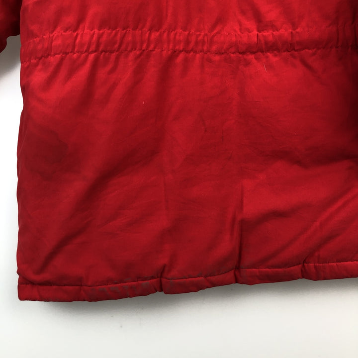 80s-90'S Eddie Bauer Premier Polar Parka, Black Tag, Goose Down Jacket, Women's, Size M polyester red type Vintage Second Hand