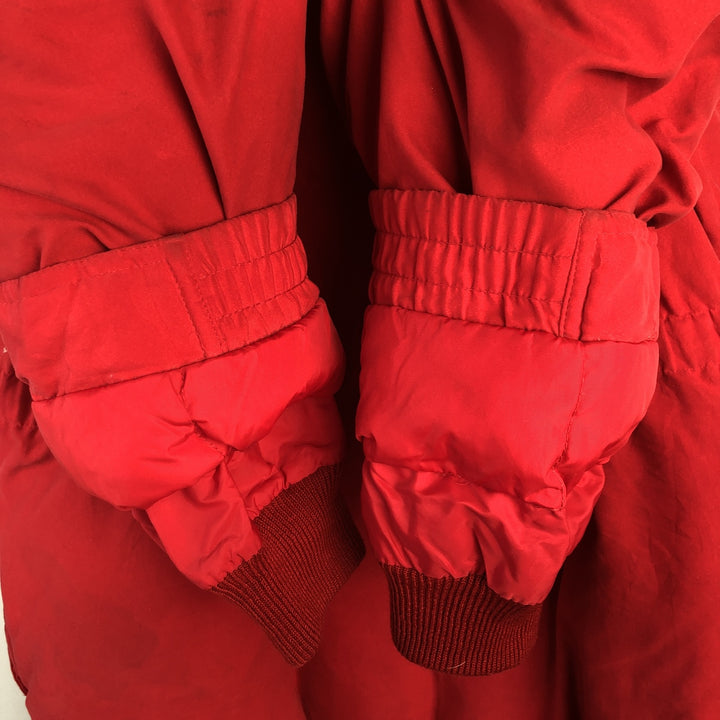 80s-90'S Eddie Bauer Premier Polar Parka, Black Tag, Goose Down Jacket, Women's, Size M polyester red type Vintage Second Hand