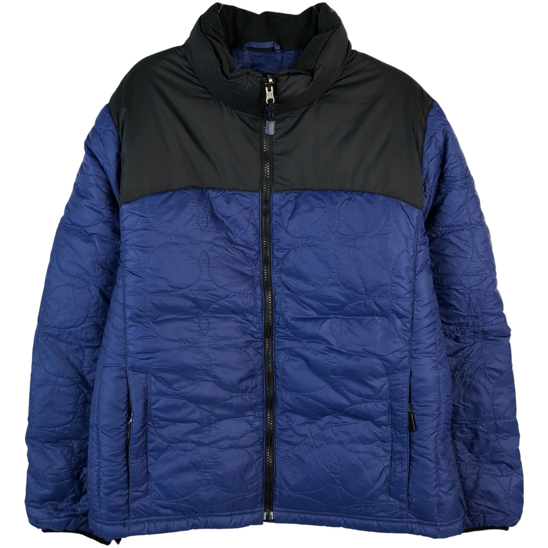 LLBean Women's Goose Down Jacket (XL) polyester black type Vintage Second Hand