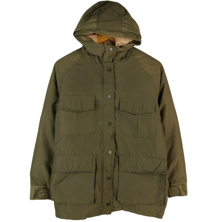 Vintage 1980'S Sears down parka, size M, women's unclear Khaki type Vintage Second Hand