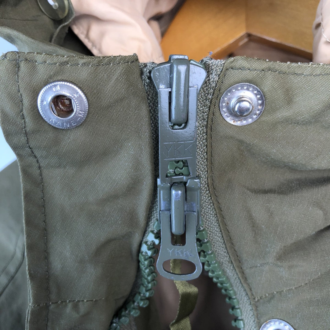 Vintage 1980'S Sears down parka, size M, women's unclear Khaki type Vintage Second Hand