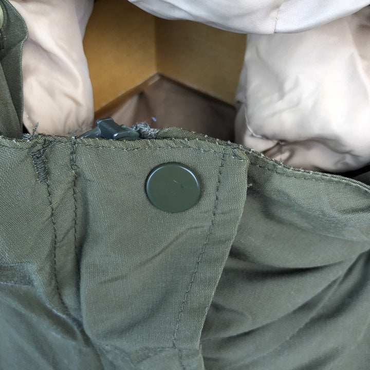 Vintage 1980'S Sears down parka, size M, women's unclear Khaki type Vintage Second Hand