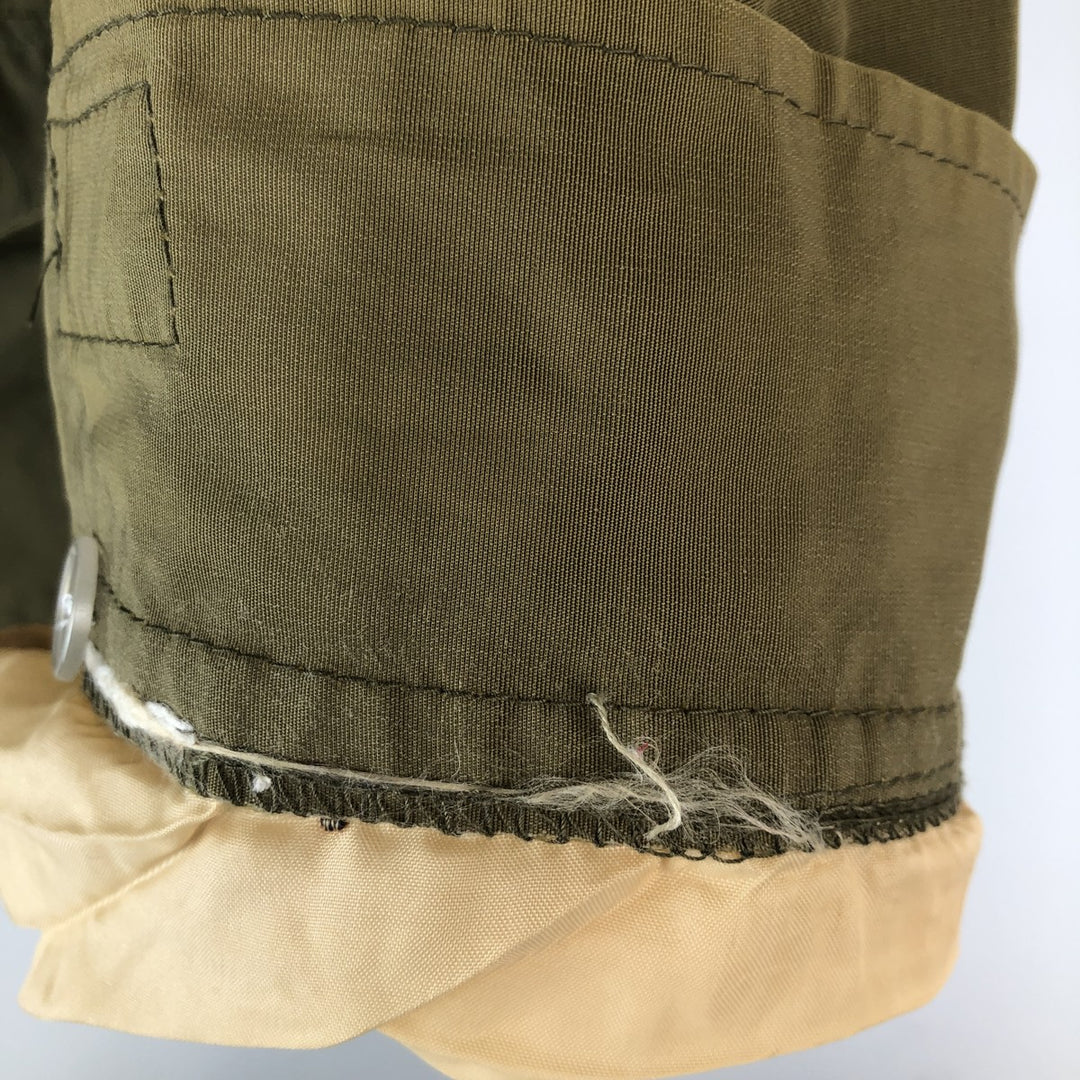 Vintage 1980'S Sears down parka, size M, women's unclear Khaki type Vintage Second Hand