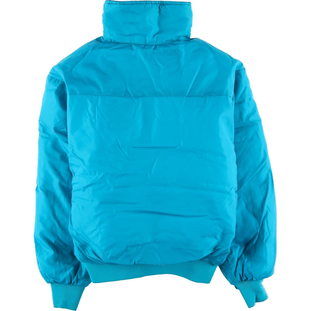 90'S Vintage Columbia Reversible Down Jacket with White Tag, Women's Size Medium Nylon blue type Vintage Second Hand