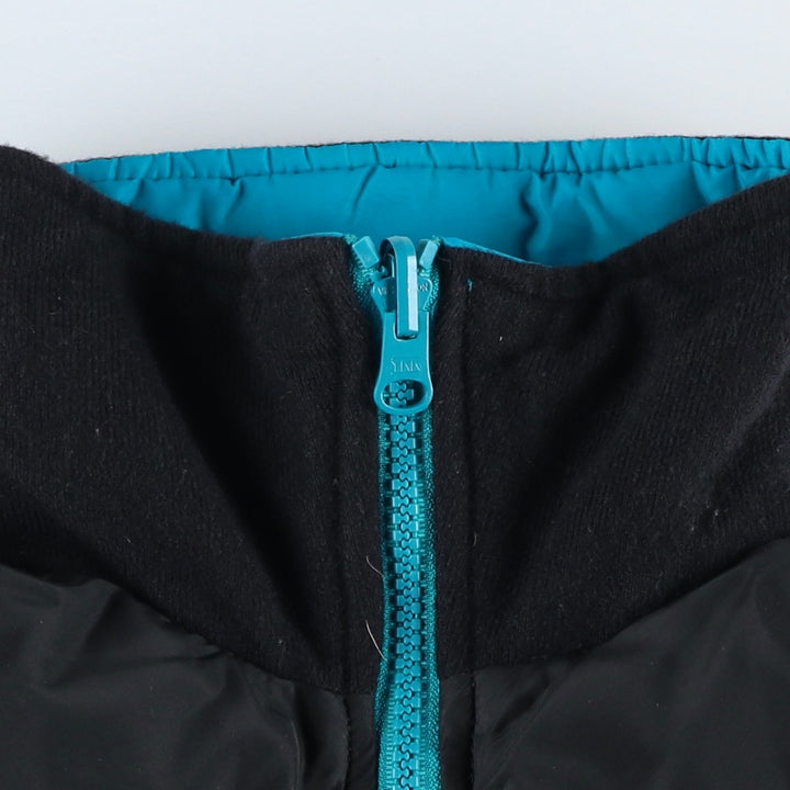 90'S Vintage Columbia Reversible Down Jacket with White Tag, Women's Size Medium Nylon blue type Vintage Second Hand