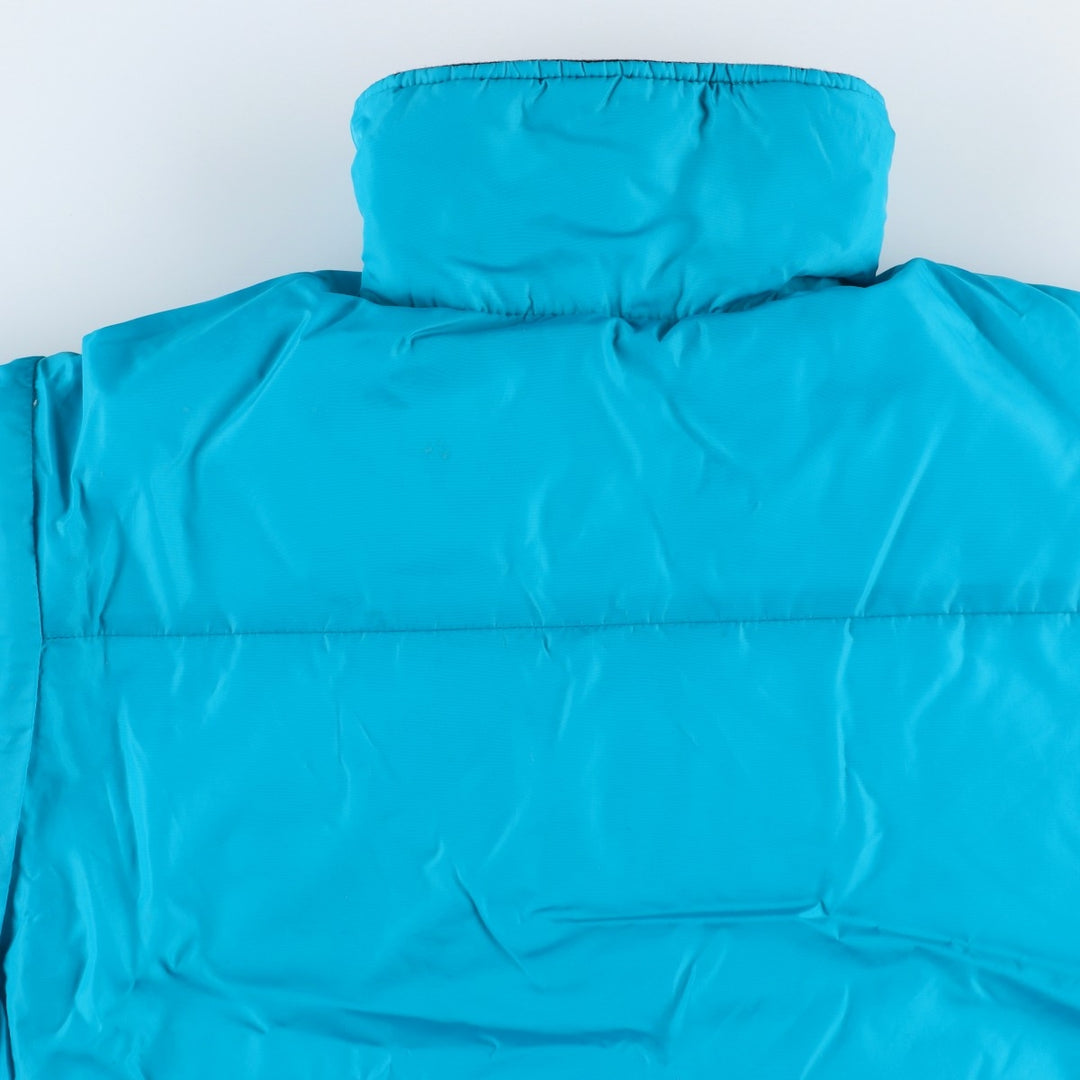 90'S Vintage Columbia Reversible Down Jacket with White Tag, Women's Size Medium Nylon blue type Vintage Second Hand